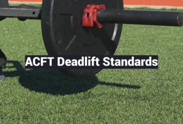 ACFT Deadlift Standards