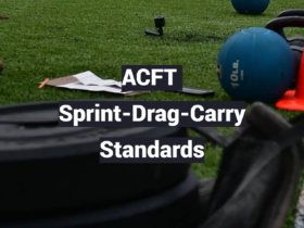 ACFT Sprint-Drag-Carry Standards