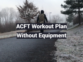 ACFT Workout Plan Without Equipment